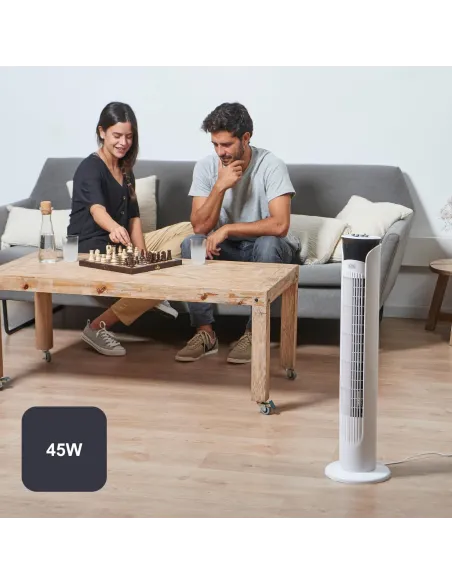 Ventilador de torre Black & Decker BXEFT47E de 45 W