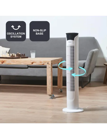 Ventilador de torre Black & Decker BXEFT47E de 45 W