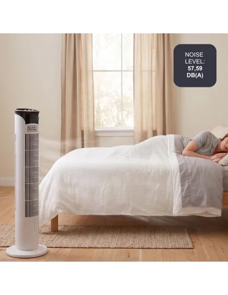 Ventilador de torre Black & Decker BXEFT47E de 45 W