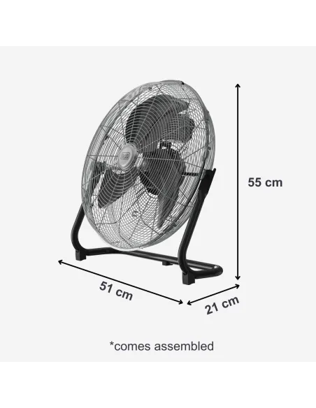 Ventilador de suelo Black & Decker BXEFF122E de 45 cm