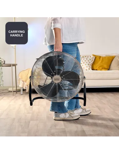 Ventilador de suelo Black & Decker BXEFF122E de 45 cm