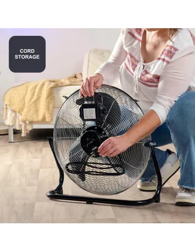 Ventilador de suelo Black & Decker BXEFF122E de 45 cm