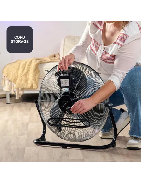 Ventilador de suelo Black & Decker BXEFF122E de 45 cm