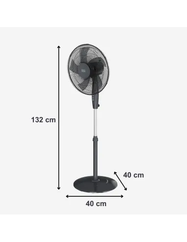 Ventilador de pie Black & Decker BXFS8000E 40 cm