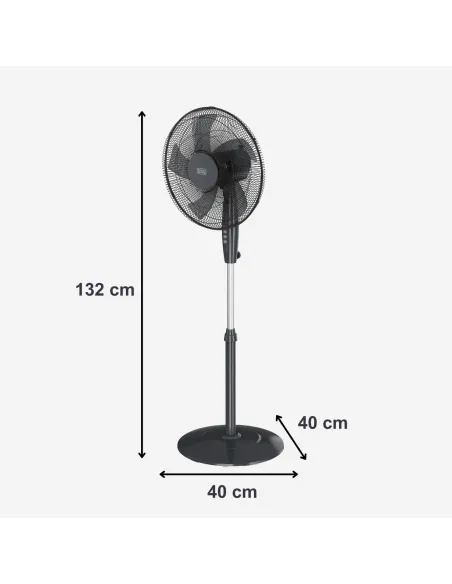 Ventilador de pie Black & Decker BXFS8000E 40 cm