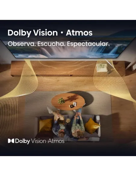 Televisor Hisense 75A7Q: 75" 4K QLED con Dolby Vision