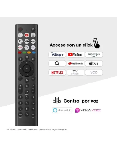 Televisor Hisense 75A7Q: 75" 4K QLED con Dolby Vision