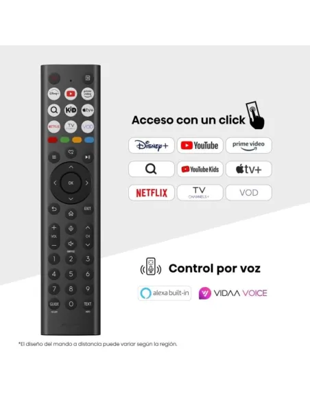 Televisor Hisense 75A7Q: 75" 4K QLED con Dolby Vision