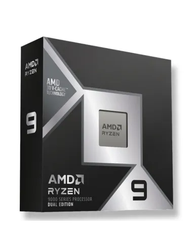 Procesador AMD Ryzen 9 9950X3D2 Box: CPU AM5 para gaming