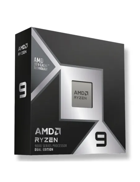 Procesador AMD Ryzen 9 9950X3D2 Box: CPU AM5 para gaming