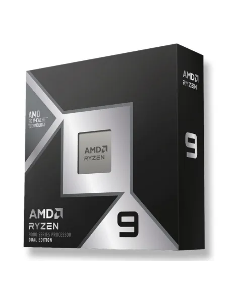 Procesador AMD Ryzen 9 9950X3D2 Box: CPU AM5 para gaming
