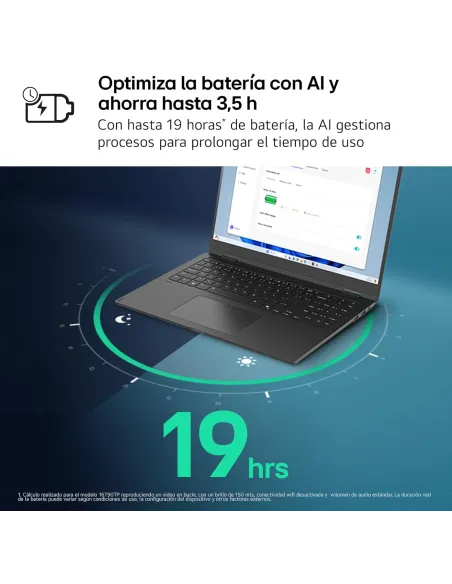 Portátil LG Gram Pro 2-en-1 16T90TP-K.AD88B y W11 Home