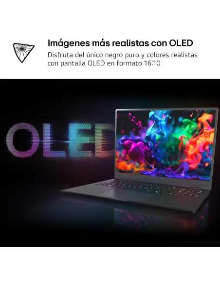 Portátil LG Gram Pro 2-en-1 16T90TP-K.AD88B y W11 Home