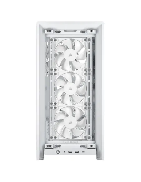 Torre Corsair FRAME 4000X RS Blanca aRGB en tamaño ATX