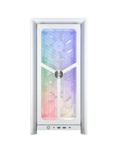 Torre Corsair FRAME 4000X RS Blanca aRGB en tamaño ATX