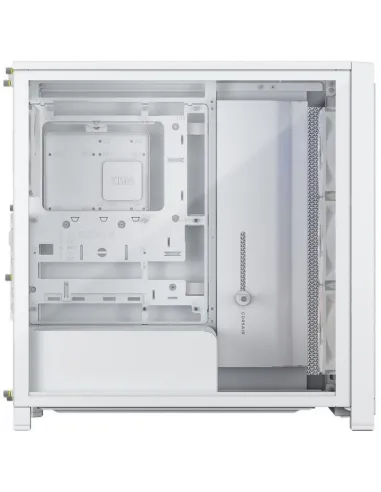 Torre Corsair FRAME 4000X RS Blanca aRGB en tamaño ATX
