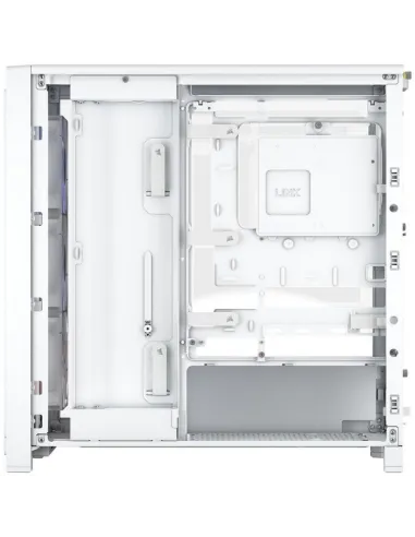 Torre Corsair FRAME 4000X RS Blanca aRGB en tamaño ATX