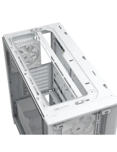 Torre Corsair FRAME 4000X RS Blanca aRGB en tamaño ATX