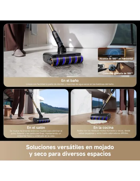 Dreame Z30 Pro Aqua-A: aspirador escoba con fregado