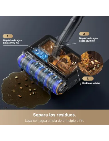 Dreame Z30 Pro Aqua-A: aspirador escoba con fregado