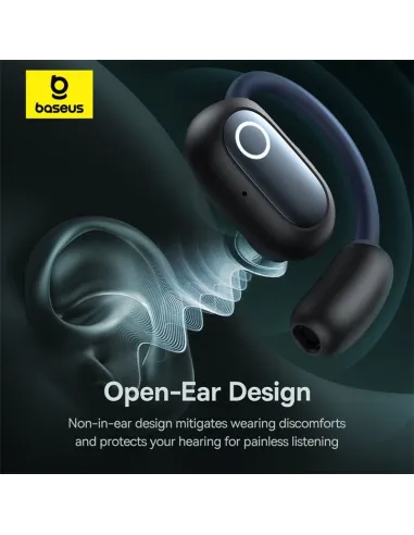 Auriculares open-ear Baseus Eli 2i Fit Negros IPX5 y 40 h