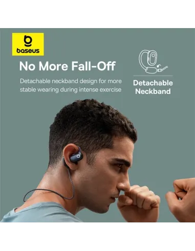 Auriculares open-ear Baseus Eli 2i Fit Negros IPX5 y 40 h