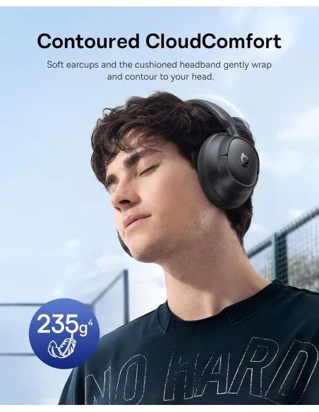 Auriculares over-ear Baseus Bass BH1 NC Negros