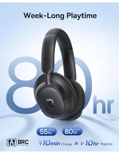 Auriculares over-ear Baseus Bass BH1 NC Negros