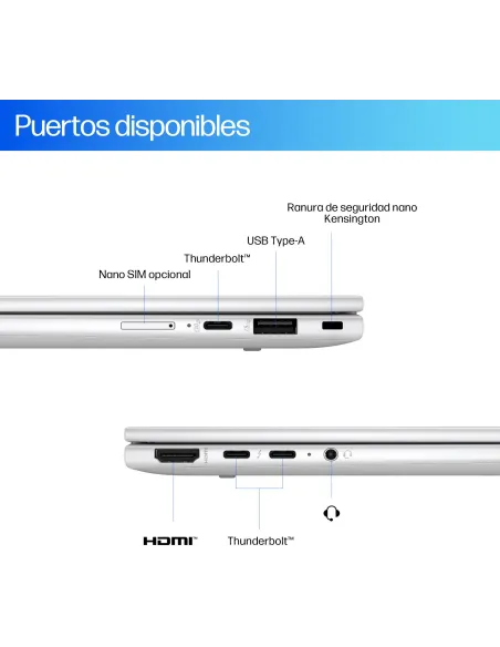 Ordenador Portátil HP Elitebook X Flip G1i 5G BA0A8ET