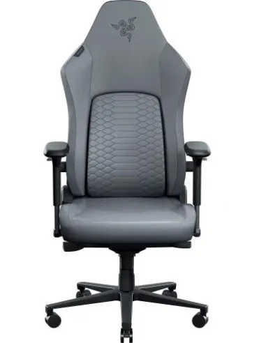 Razer Iskur V2 NewGen Light Gris Ergonómica Soporte Lumbar Transpirable