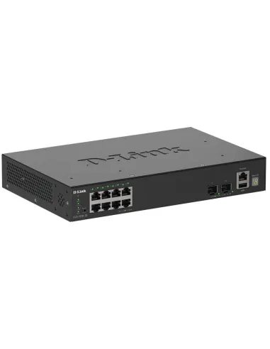 D-Link DGS-1530-10 Switch Gestionado 8 puertos Gigabit 2 SFP+ Apilable QoS L2