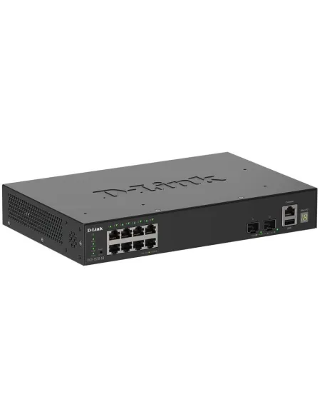D-Link DGS-1530-10 Switch Gestionado 8 puertos Gigabit 2 SFP+ Apilable QoS L2
