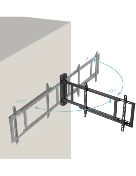 Soporte TV eléctrico TooQ LPM4381XL-B 32-75"