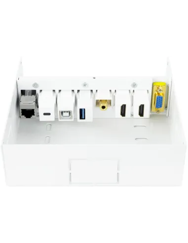 Caja de Conexiones multimedia de pared Nanocable 10.35.0004