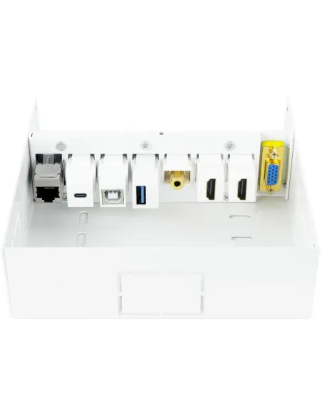 Caja de Conexiones multimedia de pared Nanocable 10.35.0004