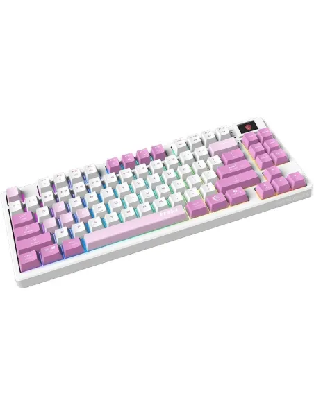 Teclado Mecánico TKL MSI FORGE GK600 Violeta