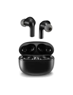 Motorola Moto Buds 500 ANC Negros inalámbricos Bluetooth con Cancelación de Ruido, Modo Mono y resistencia al agua IPX4-MAUAMI1208