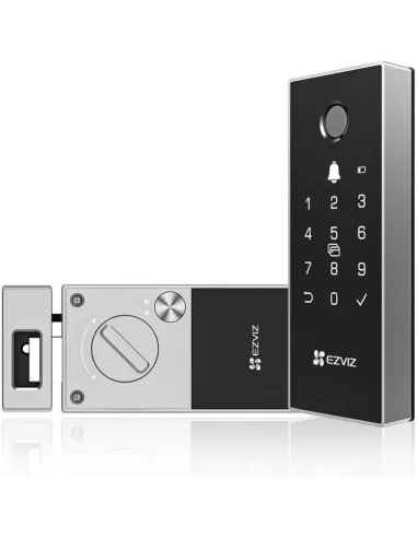 EZVIZ DL03 Pro Wi-Fi Apertura con Huella Dactilar y App Alarma integrada