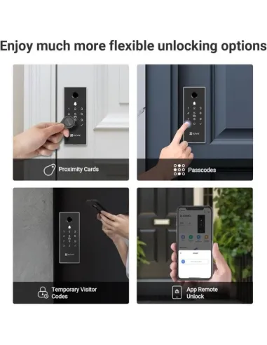 Cerradura EZVIZ DL03 Pro Wi-Fi con huella y app