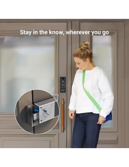 Cerradura EZVIZ DL03 Pro Wi-Fi con huella y app