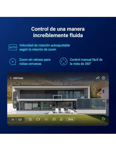 Cámara IP EZVIZ H80f Multi 2K+ × 3: triple lente y Pan/Tilt