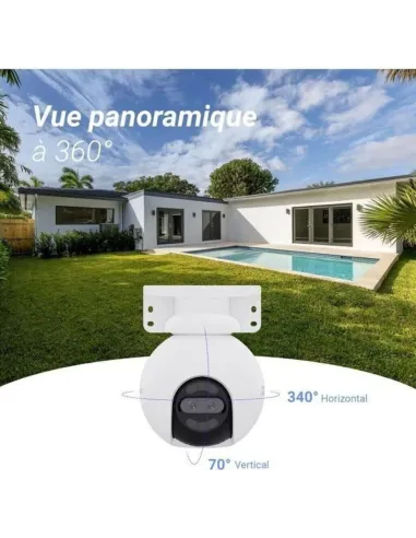 EZVIZ H80x Dual: cámara 4K PTZ exterior Wi-Fi y RJ-45
