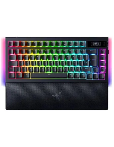 Razer BlackWidow V4 Pro Negro QWERTY Teclado Inalámbrico RGB con Reposamuñecas
