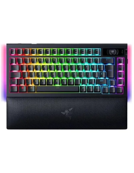 Razer BlackWidow V4 Pro Negro QWERTY Teclado Inalámbrico RGB con Reposamuñecas