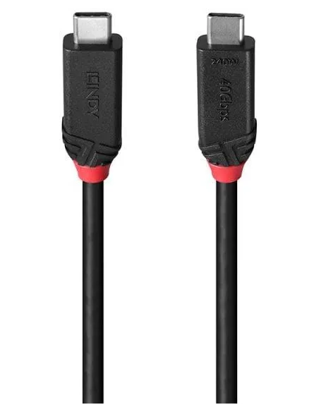 Cable USB4 Lindy 37002 2 m: 40 Gbit/s y 240 W