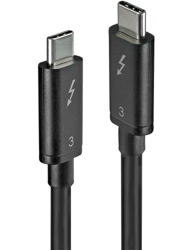 Lindy 41555 Cable USB USB 3.2 Gen 1 a RS-232 Negro