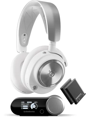 SteelSeries Arctis Nova Pro Wireless Xbox Blanco con Cancelación de ruido