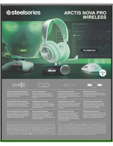 Auriculares SteelSeries Arctis Nova Pro Wireless Xbox Blanco
