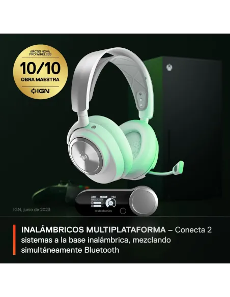 Auriculares SteelSeries Arctis Nova Pro Wireless Xbox Blanco