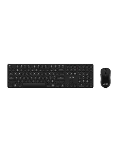 MSI FORGE K210 W Wireless Combo (ES) Teclado Mecánico Inalámbrico con Ratón Español y Batería Recargable